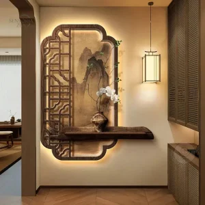 Applique Murale LED Japonaise pour décoration zen haut de gamme