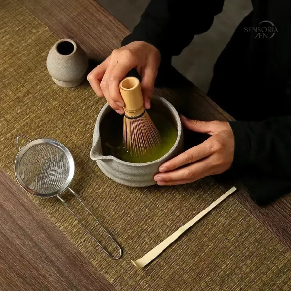 Bol de matcha pour une expérience authentique