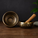 Bol Tibétain en métal pour pratiques de yoga et méditation