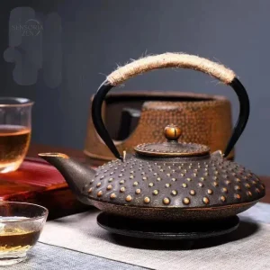 Bouilloire design japonaise pour une expérience de thé authentique