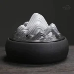 Brûleur d'encens Montagne Zen au design moderne