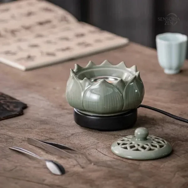 Brûleur en céramique pour créer une ambiance relaxante