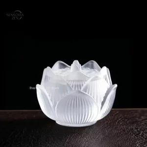 Accessoire d’aromathérapie : brûleur d’encens lotus