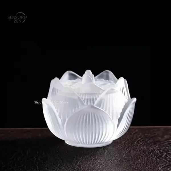 Accessoire d’aromathérapie : brûleur d’encens lotus