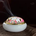 Renard à Neuf Queues, accessoire d'encens en verre