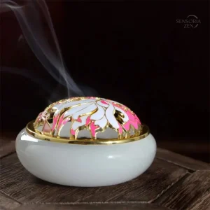 Renard à Neuf Queues, accessoire d'encens en verre