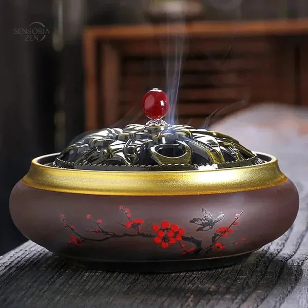bruleur-d-encens-grand-format-serenite-fleurie-deco-zen-1 Brûleur d'encens grand format Sérénité Fleurie