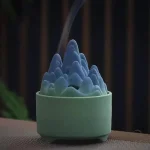 Brûleur d’Encens zen en céramique dégradée