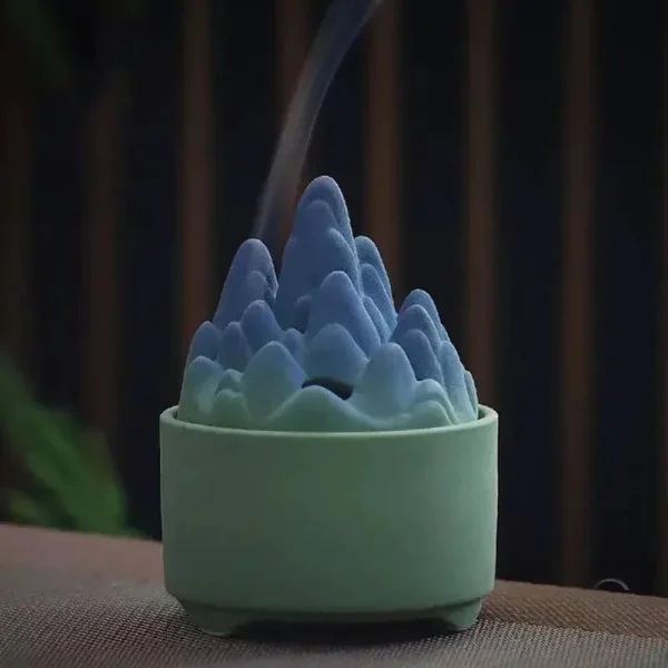 Brûleur d’Encens zen en céramique dégradée