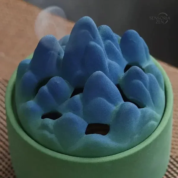 Brûleur d'Encens Montagne pour relaxation et méditation