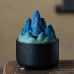 Brûleur d'Encens design montagne, ambiance sereine