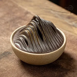 Brûleur d'encens japonais, ambiance zen et méditative
