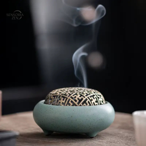 Brûleur en céramique pour encens Zen