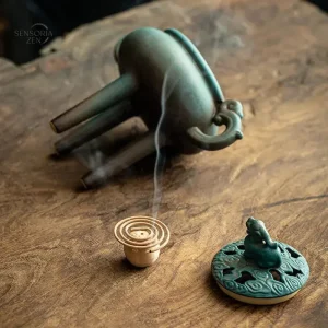 Brûleur d'Encens en céramique pour décoration intérieure