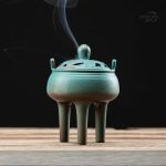 Brûleur d'encens design tripode pour moments de détente