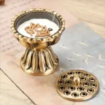 Lotus en cuivre, accessoire de bien-être zen