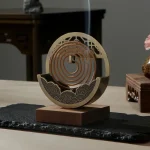 Brûleur d'encens artistique en métal