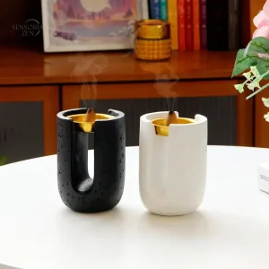 Brûleur d'Encens Arabe en Pierre pour un parfum oriental