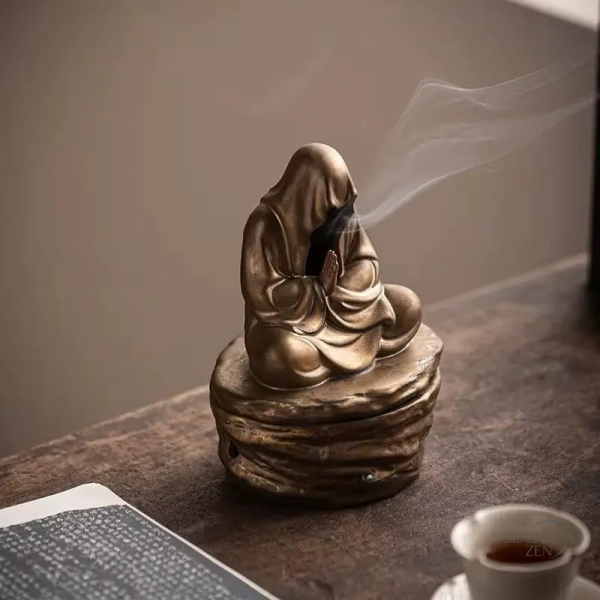 Brûleur encens Bouddha pour méditation zen