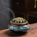 Brûleur d’encens céramique pour créer une atmosphère paisible