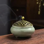 Brûleur d'encens Bouddhiste, outil pour méditation tranquille