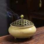 Brûleur d'encens pour méditation, décoration spirituelle