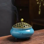 Brûleur céramique Bouddhiste, pour une ambiance sereine