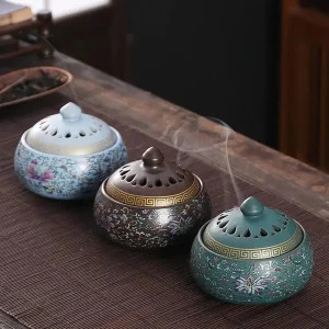 Brûleur encens collection céramique élégante