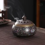 Brûleur à encens céramique style impérial