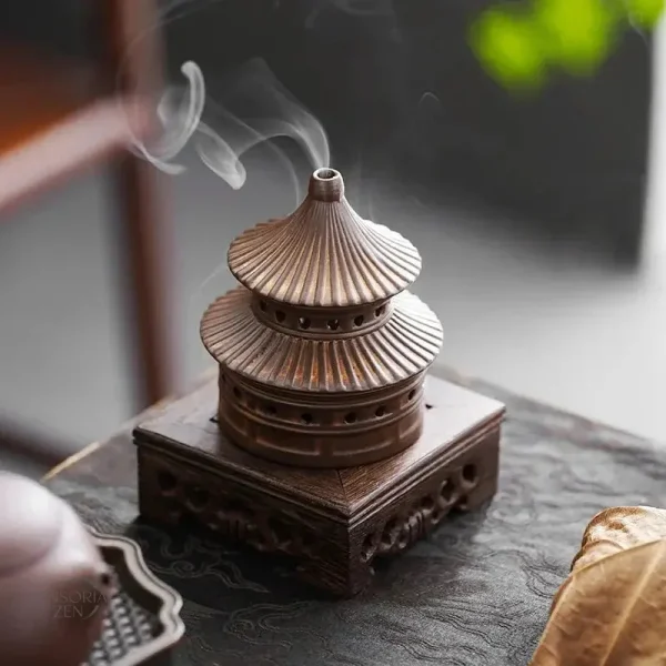 Accessoire zen en céramique pour aromathérapie