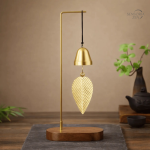Accessoire zen en cuivre, carillon éolien apaisant