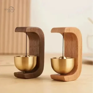 Carillon Feng Shui en cuivre, symbole d'harmonie et paix intérieure