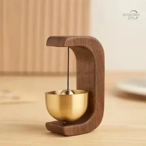 Décoration Feng Shui en bois et cuivre, pour équilibre énergétique