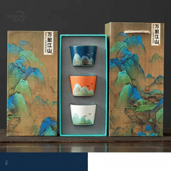 Tasses en céramique pour une expérience de thé relaxante