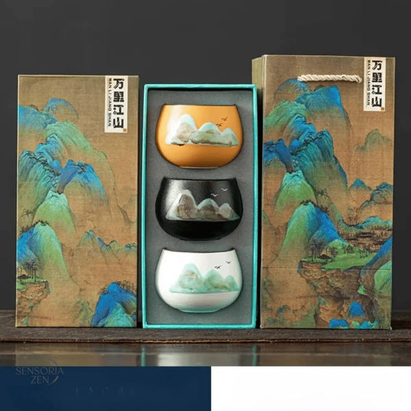 Coffret cadeau zen pour les passionnés de thé