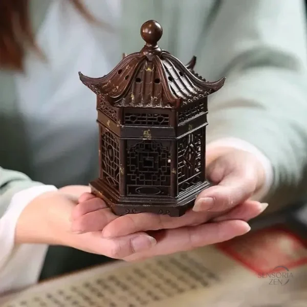 Coffret d'encens avec design asiatique unique