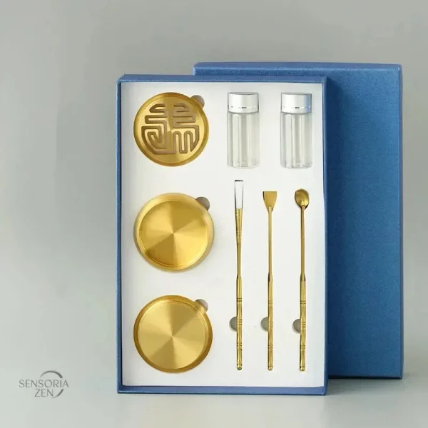 Coffret de brûleur d'encens élégant