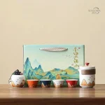 Boîte à thé pratique pour un rangement esthétique