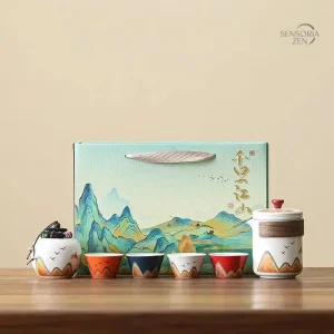 Boîte à thé pratique pour un rangement esthétique