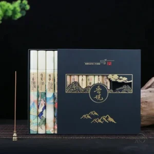 Coffret Encens en Bâtons – Parfums Bois & Fruits