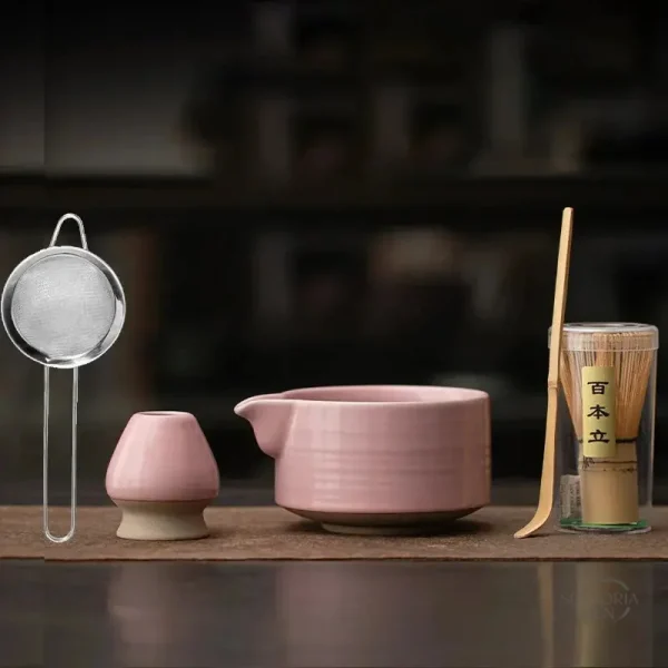 Coffret élégant pour amateurs de thé matcha japonais