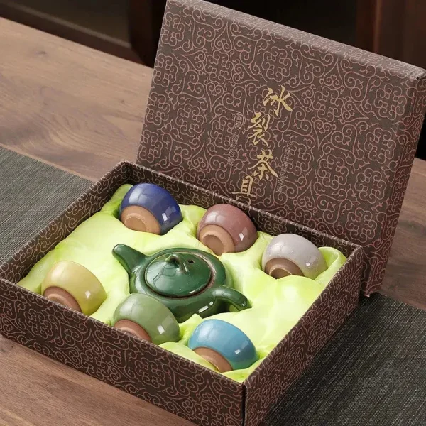 Service à thé chic, idéal pour les moments conviviaux
