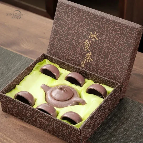 Coffret de thé Kung Fu, cadeau parfait pour les passionnés
