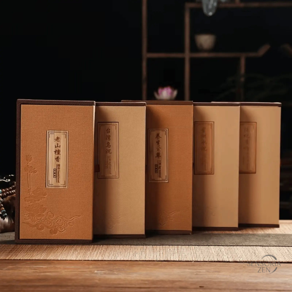 Cônes d'encens Bois d'Agar pour ambiance relaxante