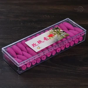 Cônes d'encens Rose pour équilibre émotionnel et amour