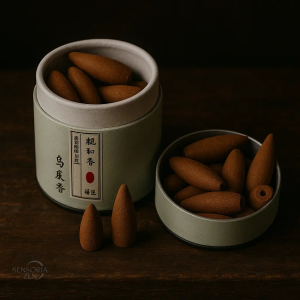 Cônes d'Encens Bois d'Agar Wu – Kōdō, parfum traditionnel