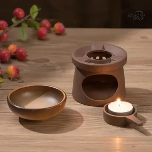 Accessoire zen en céramique pour ambiance relaxante