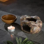 Diffuseur rétro en céramique pour ambiances apaisantes