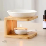 Accessoire de bien-être, diffuseur en bois et céramique