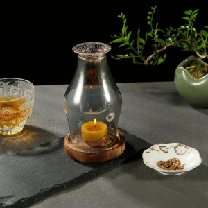 Brûle-parfum d’ambiance en design élégant